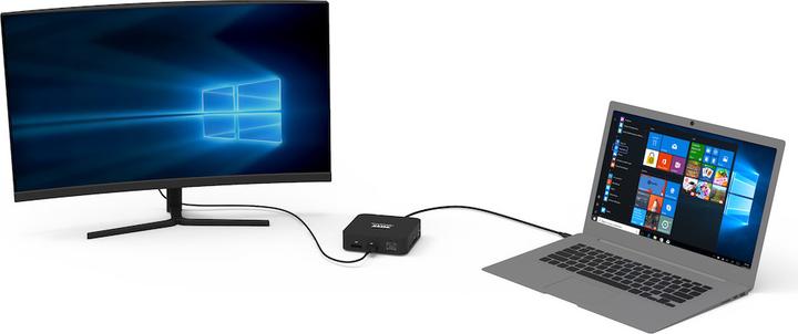 Produktbild Port Designs Docking Type C Travel 2 X (USB-C, 2 Ports)