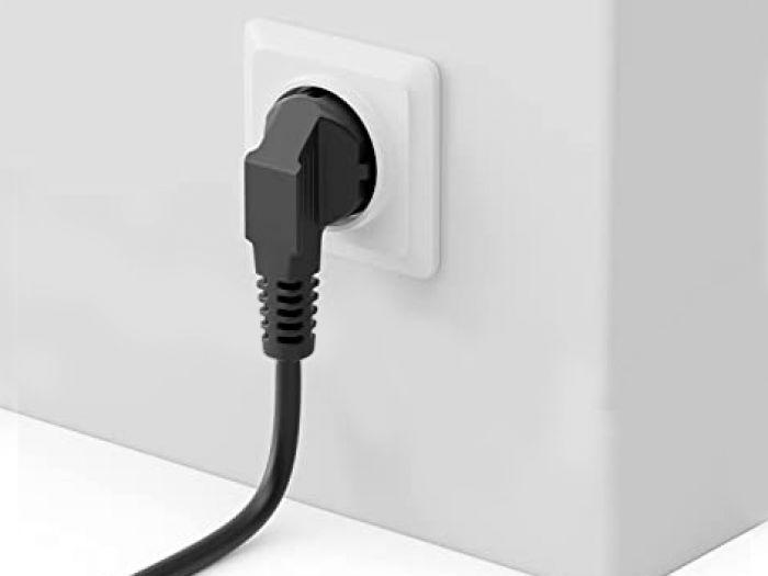 Image du produit equip Câble d'alimentation IEC Schuko -> C13 3m mâle/femelle noir (3 m)
