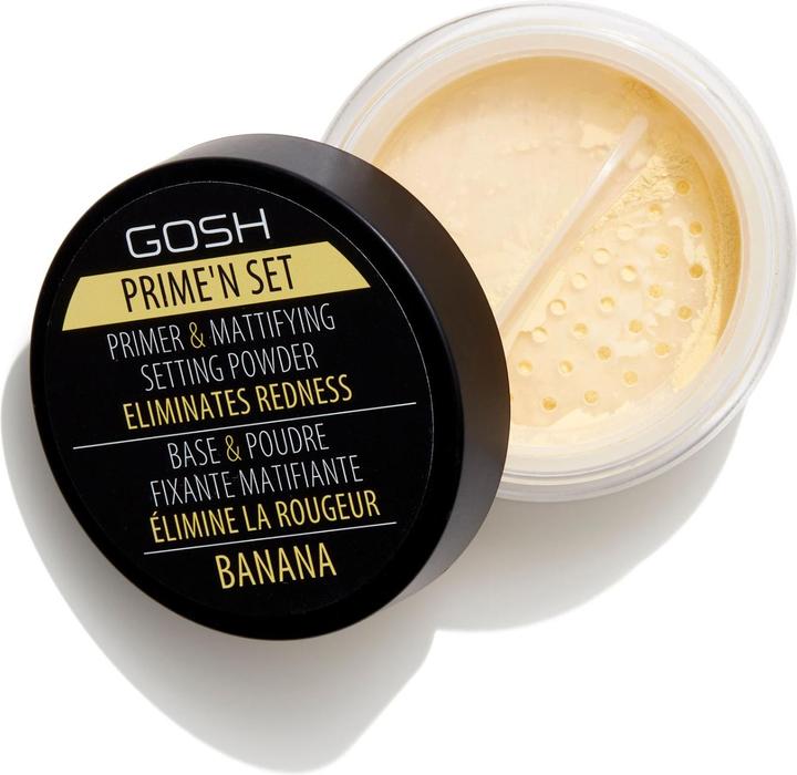 Produktbild Gosh Velvet Touch Prime'n Set Primer & Mattifying Powder 7gr (002 Banana)