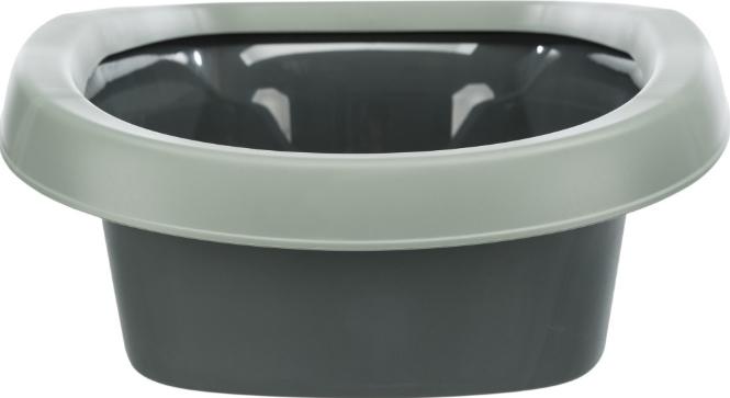 Actual product image Trixie Cat litter tray Be Eco Carlo, with rim (Cat litter tray open)