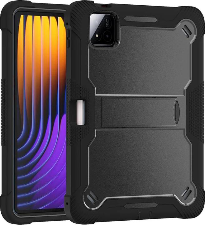 Techsuit - Rugged TabShell + Screen Protector - Xiaomi Pad 7 - Black (Xiaomi Pad 7)