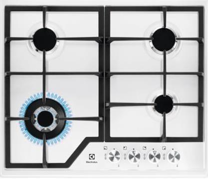 Actual product image Electrolux EGS6436WW Cooktop Integrated Gas Cooktop 4 Zone(s)