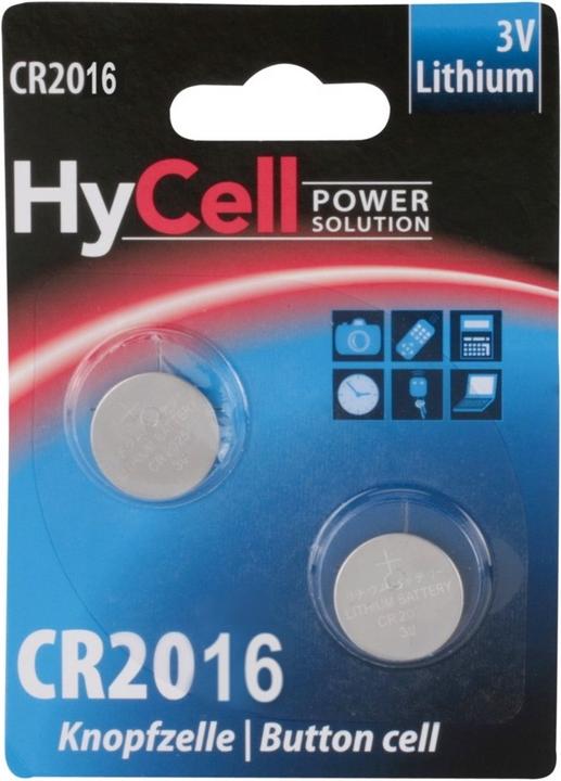 HyCell CR 2016 Lithium (2 Stk., CR2016, 70 mAh)