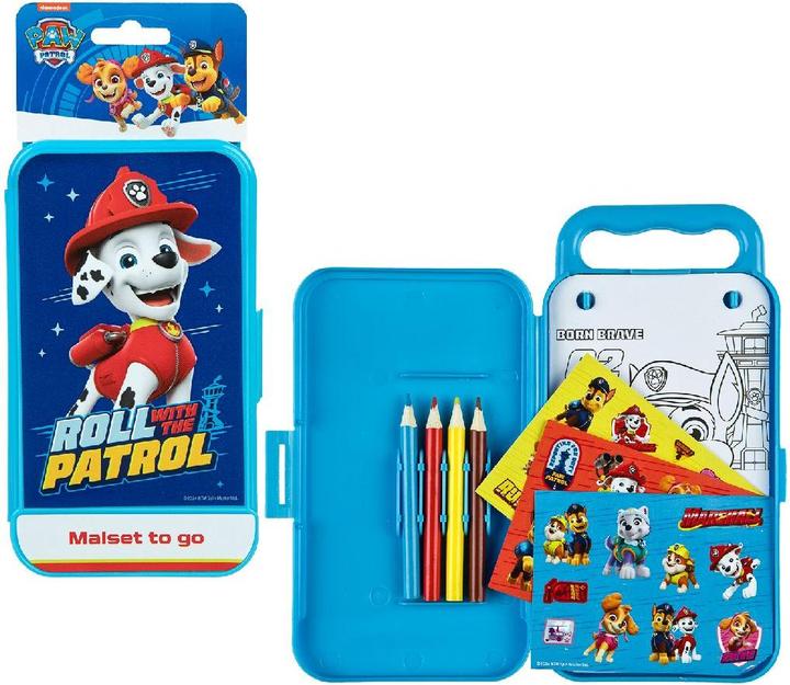 Productafbeelding Undercover Paw Patrol kleurset om mee te nemen