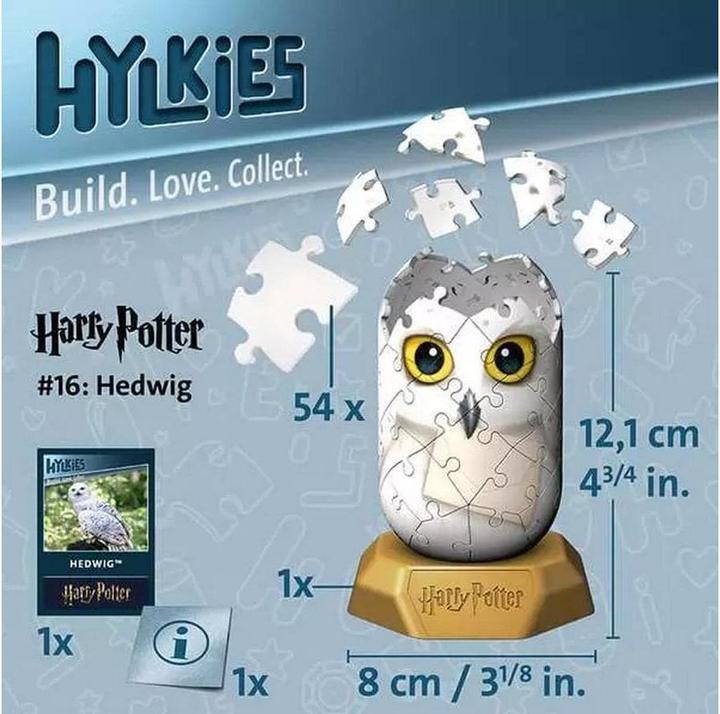 Image du produit Ravensburger Hylkies : La nouvelle gamme de figurines à assembler soi-même. Figurine #16 - Harry (54 pièces)