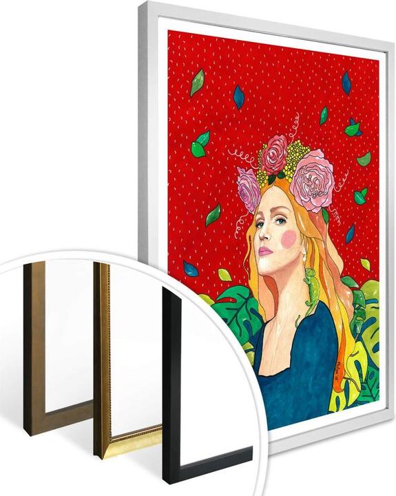 Actual product image Trenddeko Hülya - Madonna (80 x 100 cm)