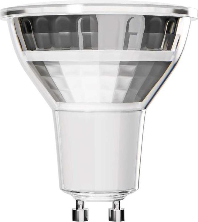 Emos LED Lampe Classic MR16 Silber/ GU10 / 3 W (32 W) / 345 lm / Kalt-Weiss (GU10, 3 W, 345 lm, 1 x, E)