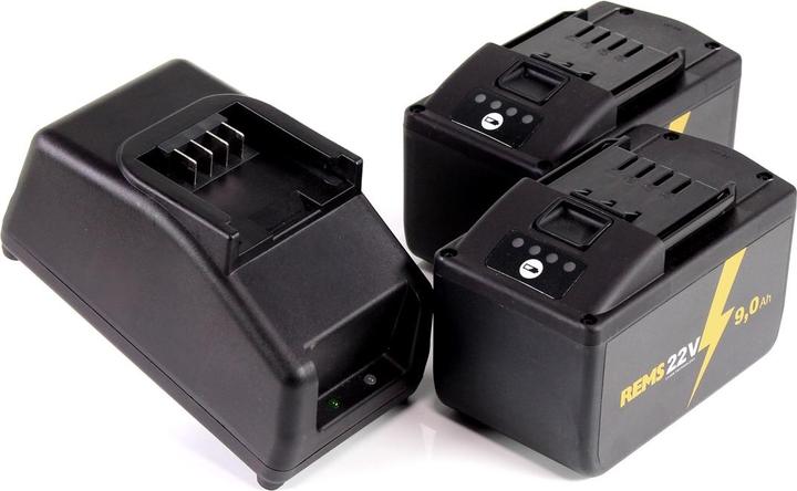 Image du produit Rems Akumuliatorių ir įkroviklio komplektas Powerpack 22V 9,0Ah