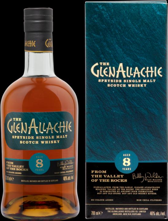 Actual product image The Glen Allachie GlenAllachie 8 Years Old Speyside Single Malt (Single Malt)