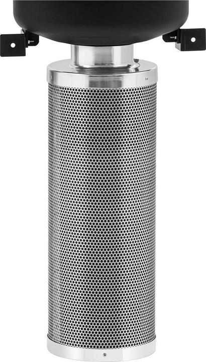 Actual product image Hillvert Air Filter Set - 50 cm activated carbon filter / tube fan / exhaust air hose - 249,6 m³/h - Ø 102 mm