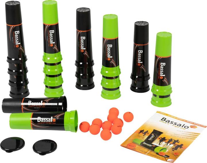 Actual product image Bassalo Sets, black, 7.2 cm 25 cm, polypropylene Set of 20, 2.25 kg
