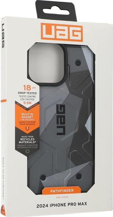 Immagine prodotto UAG Pathfinder SE Magsafe Case per iPhone 16 Pro Max - Grigio (Apple iPhone 16 Pro Max)