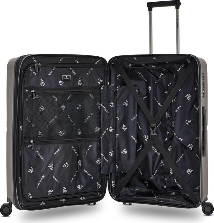 Produktbild Pactastic Collection 01 4-Rollen Trolley 67 cm mit Dehnfalte (71 l, M (50 - 90l))