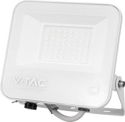 No Name Projektor LED V-TAC 50W SAMSUNG CHIP PRO-S Biały VT-44055 6500K 4270lm 5 Lat Gwarancji