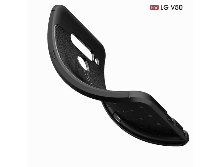 Image du produit Screenguard LG V50 ThinQ 5G Housse cuir Design TPU Cover (LG V50 ThinQ)