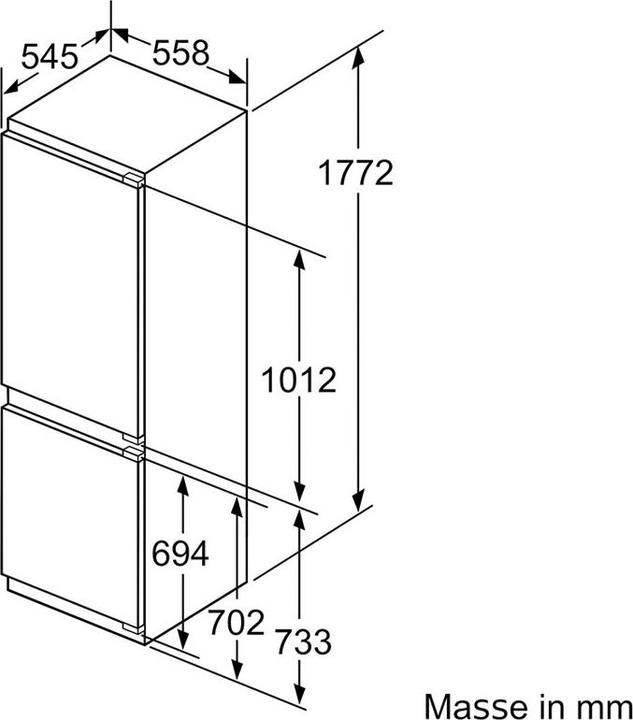 Produktbild Bosch Hausgeräte KIF86PFE0 (223 l)