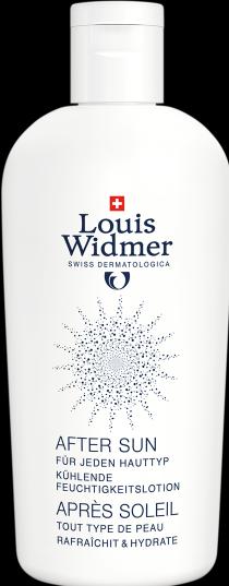Actual product image Louis Widmer After Sun unscented (150 ml, After Sun Lotion)