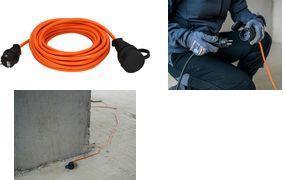 Actual product image Brennenstuhl 1169940 Power Extension Cable Orange 20 m Oil Resistant, UV-Best (20 m, CEE 7/3)