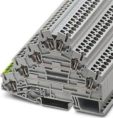 Produktbild Phoenix Contact Motor Klemme ST 2,5-PE/3L grau