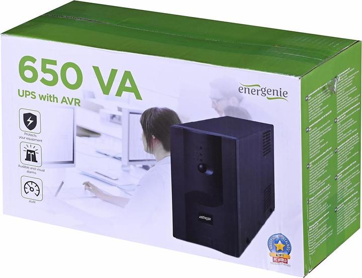 Image du produit Gembird UPS-PC-652A (650 VA, 390 W, Line-interactive Onduleur)