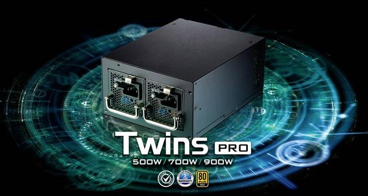 Produktbild Fortron PC- Netzteil Twins PRO 500 80+ Gold (500 W)