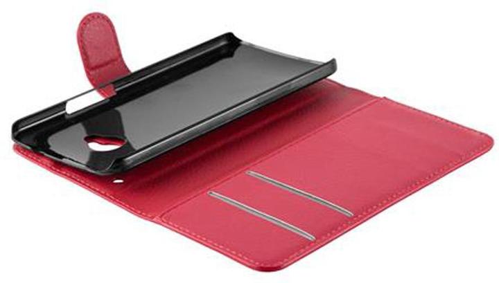 Produktbild Cadorabo Book mit Standfunktion Cover (HTC One M7)