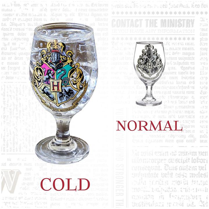 Actual product image Paladone Products Harry Potter Hogwarts Farbwechsel Glas (0.40 l, 1 x)