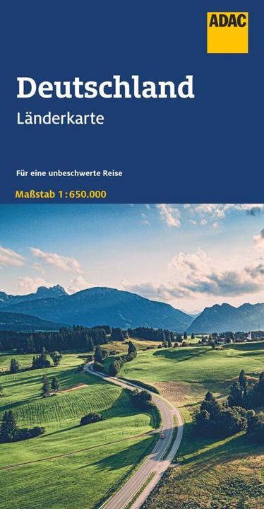Image du produit Carte de l'Allemagne 1:650 000