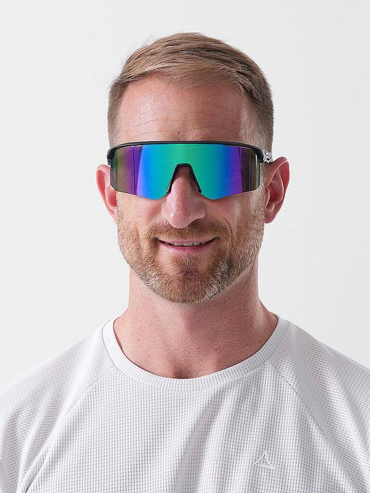 Produktbild Red Bull Spect Radbrille Riddle (Black, Purple Green Mirror)