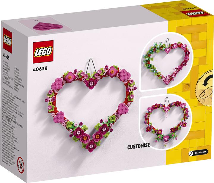 Actual product image LEGO Heart Deco (40638, LEGO Iconic)