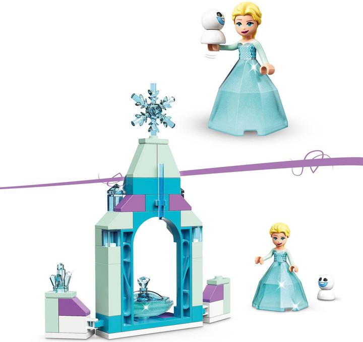 Actual product image LEGO Elsa's castle courtyard (43199, LEGO Disney)