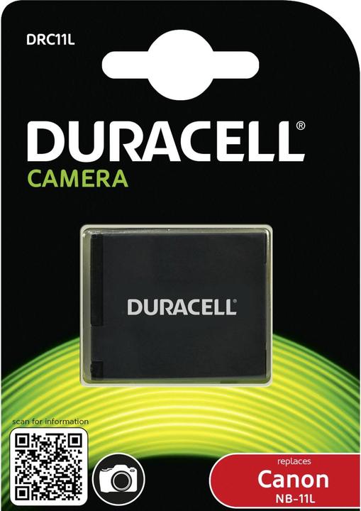 Image du produit Duracell Batterie Li-Ion 600 mAh pour Canon NB-11L (Batterie de l'appareil photo)