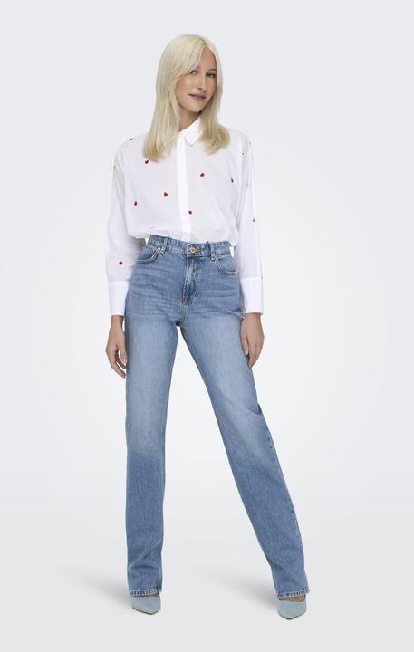 Immagine prodotto Only Jeans a vita media dal taglio dritto Jeans dalla vestibilità dritta (W30/L32)