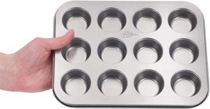 Produktbild Patisse Silver-Top Mini-Muffin-Form 12 Fächer