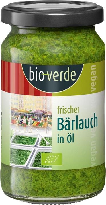 Produktbild Bio-verde Frischer Bärlauch in Öl vegan (165 g)