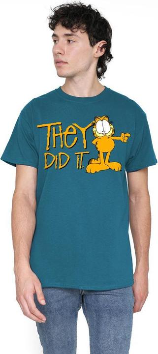 Immagine prodotto Garfield They Did It Maglietta Uomo (M)