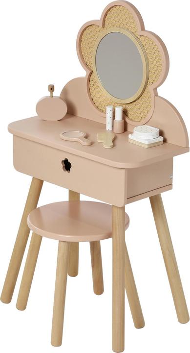 Produktbild Vertbaudet Kinder Schminktisch (50.5 x 30.5 x 89 cm)