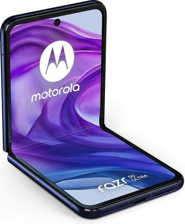 Image du produit Motorola Razr 50 Ultra (512 Go, Midnight Blue, 6.90", SIM + eSIM, 50 Mpx, 5G)