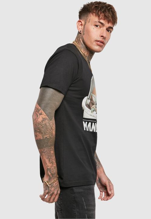 Immagine prodotto Mister Tee Maglietta Baby Yoda con logo mandaloriano (XL)