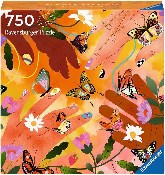 Produktbild Ravensburger Puzzle 12001200 - Flower Festival - Art&Soul- 750 Teile Puzzle für Erwachsene und (750 Teile)