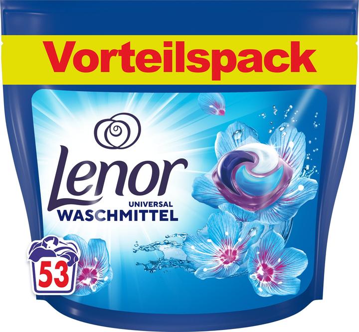 Immagine prodotto Lenor Fresco d'aprile (53 Cicli di lavaggio, Lavare i baccelli)