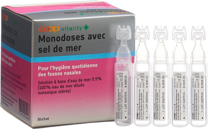 Produktbild Coop Vitality mit Meersalz 30 Monodos 5 ml (1 Stück)
