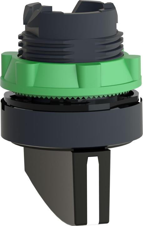 Image du produit Schneider Electric Commutateur rotatif 22mm ZB5AJ2 noir 2 Pos