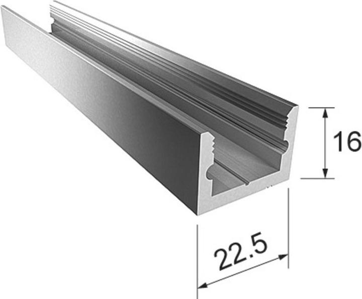 Vitris Floor-wall profile Portavant 60/120