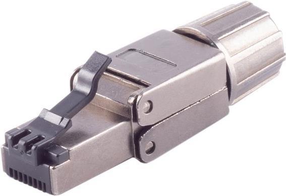 Shiverpeaks ®-BASIC-S--RJ45 cat. 8.1 connecteur à assembler en champ sans outil, quick, STP (Câble réseau Connecteur)