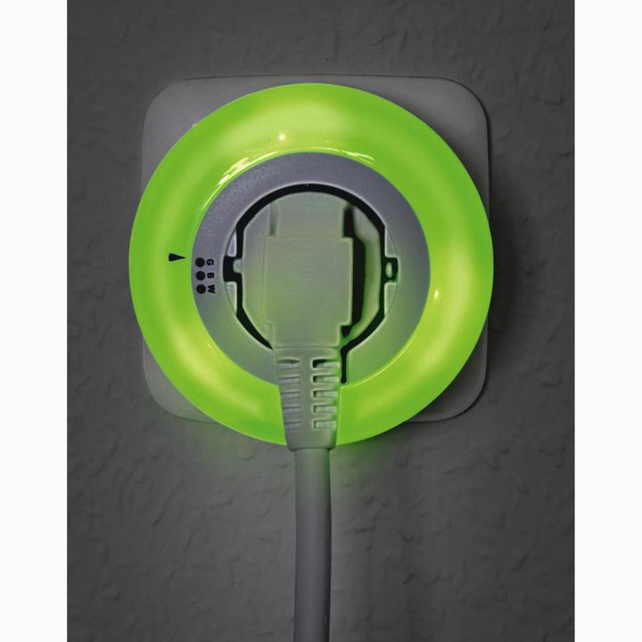 Productafbeelding Hama LED nachtlampje Circle Colour met geïntegreerd stopcontact, lichtsensor, 3 kleuren