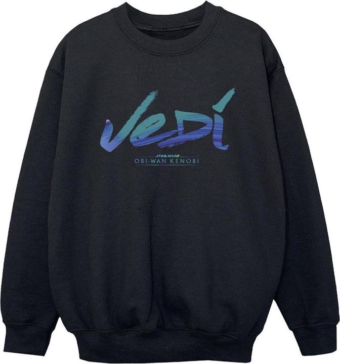Star Wars ObiWan Kenobi Jedi Painted Font Sweatshirt Jungen
