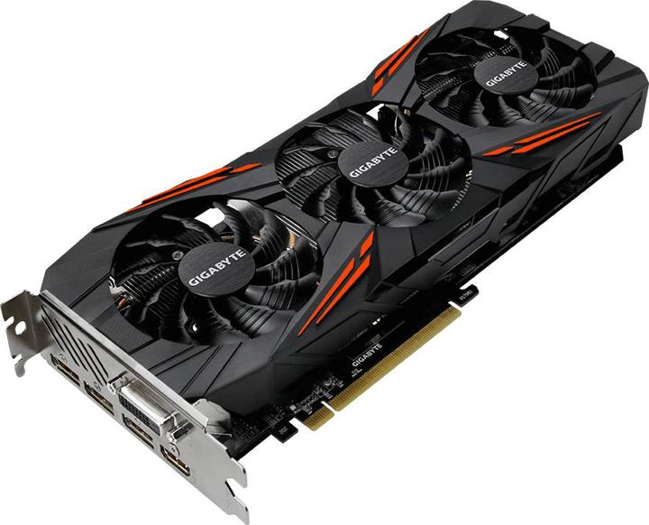 Actual product image Gigabyte GeForce GTX 1070 G1 Gaming (8 GB)
