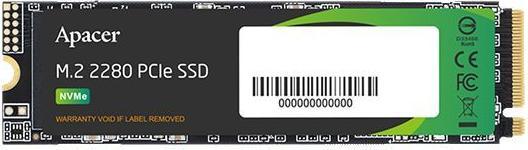 Actual product image Apacer 256 GB M.2 2280 NVME AS2280P4X (256 GB)