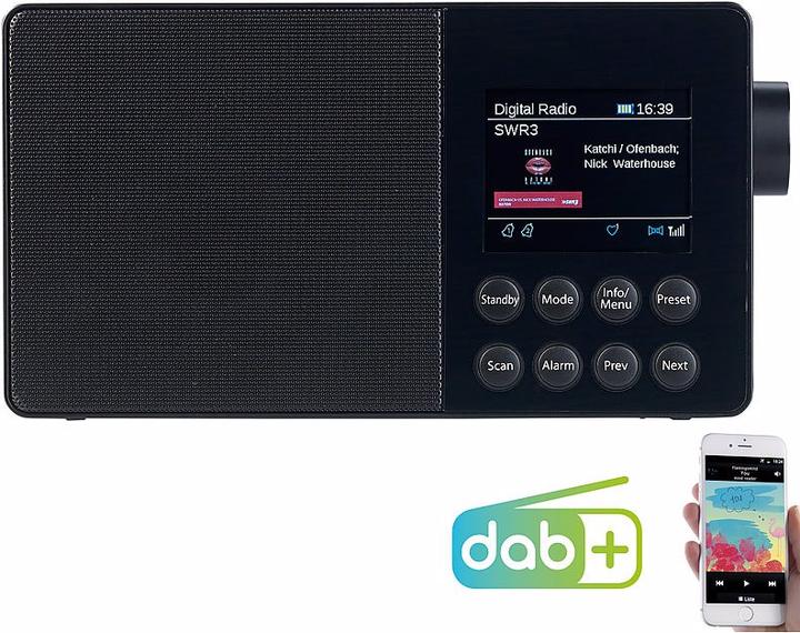 Produktbild VR-Radio Mobiles Akku-Digitalradio mit DAB+ (DAB+, FM, Bluetooth)